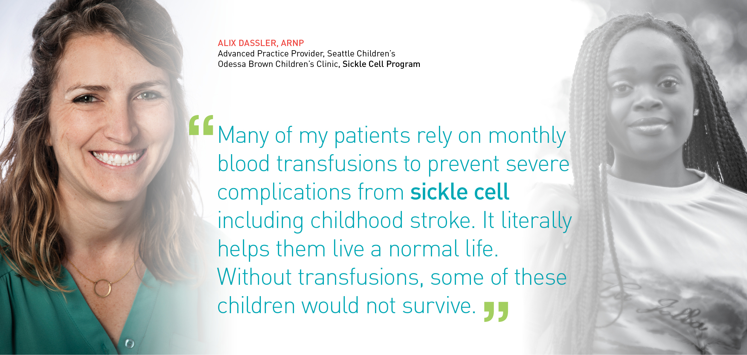 Blood donations help kids with sickle cell disease live a normal life
