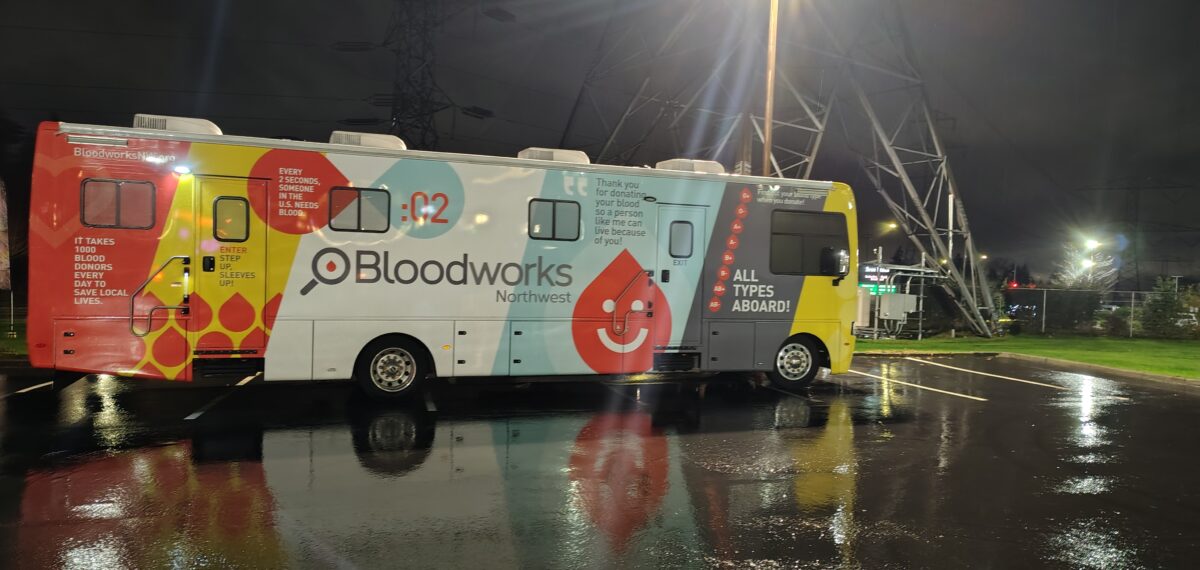 Historic flooding threatens the blood supply