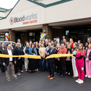 Bloodworks Tacoma Donor Center ribbon cutting