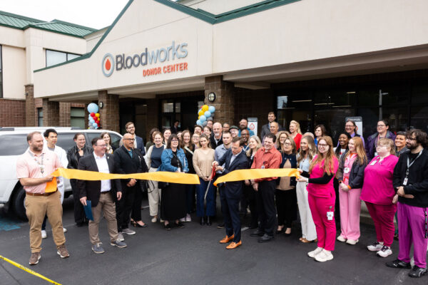Bloodworks Tacoma Donor Center ribbon cutting